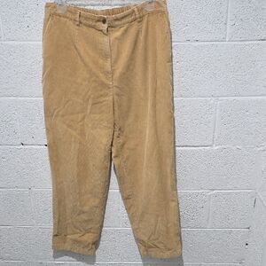L.L. Bean Corduroy Pants in Light Brown